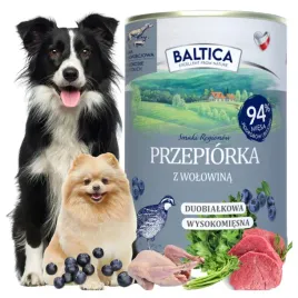 baltica-karma-mokra-dla-psa-bezzbozowa-duet-przepiorka-z-wolowina-400g