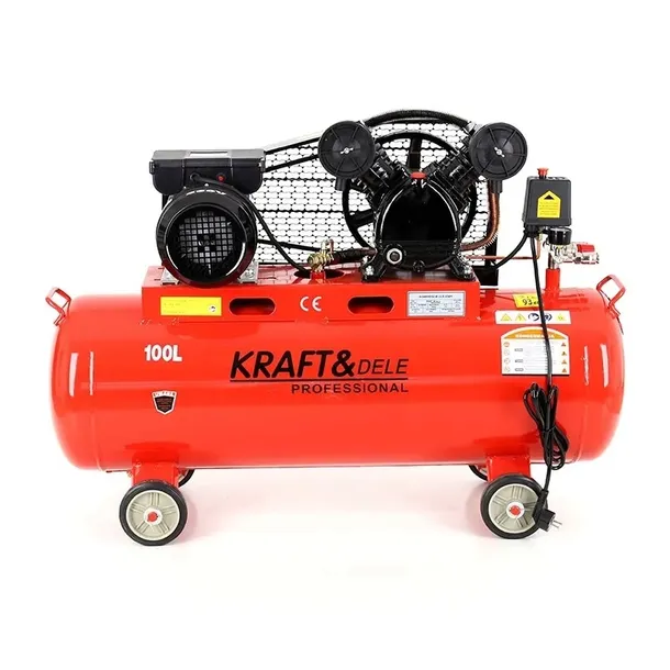 KOMPRESOR OLEJOWY 100L 3.8KM SPRĘŻARKA POWIETRZA 480l/min V2065