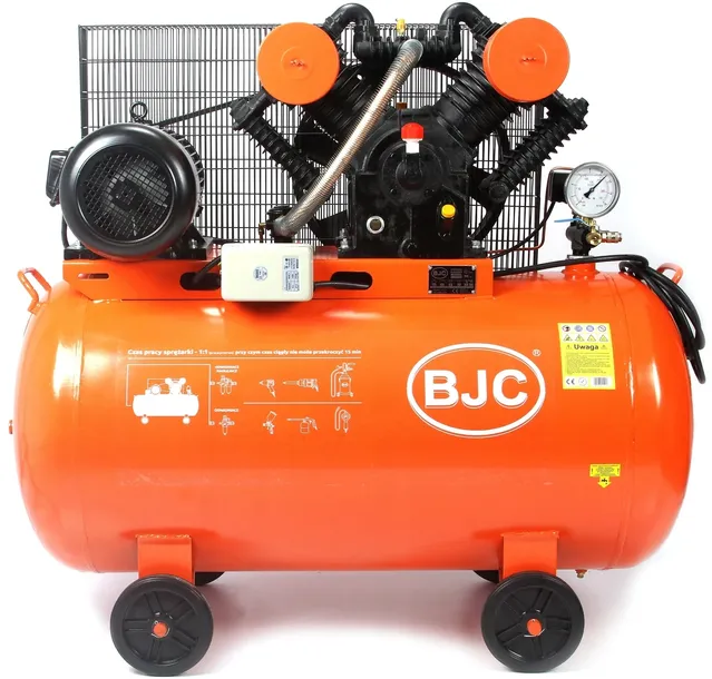 SPRĘŻARKA POWIETRZA KOMPRESOR POWIETRZA OLEJOWY 350L BJC 12.5 BAR 4 tłoki