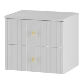 biala-szafka-lazienkowa-elegante-60-cm-z-blatem-2-szuflady-zlote-uchwyty