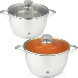 garnek-z-szklana-pokrywka-leon-37l-22-cm-stal-nierdzewna