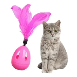 zabawka-dla-kota-interaktywna-banka-wstanka-jajko-z-piorkiem-i-dzwoneczkiem