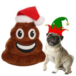 zabawka-dla-psa-swiateczna-kupa-poop-piszczaca-maskotka-na-swieta