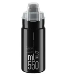 bidon-elite-jet-plus-550ml-black-grey