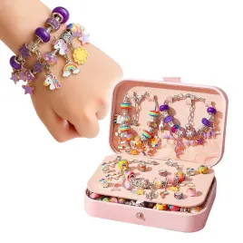 kreatywny-zestaw-do-robienia-bizuterii-132-elementy-rozowy-kuferek-koraliki