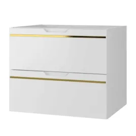biala-szafka-lazienkowa-espero-60-cm-wiszaca-2-szuflady-ze-zlota-listwa