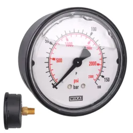 manometr-cisnieniowy-wika-gwint-1-4-160bar-do-pompy-myjki-karcher-kranzle