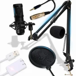 mikrofon-studyjny-usb-jack-pojemnosciowy-gamingowy-pop-filtr-statyw-zestaw