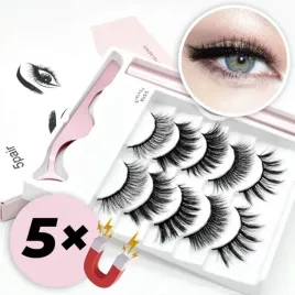 rzesy-magnetyczne-5-par-sztuczne-dlugie-zestaw-xxxl-peseta-eyeliner