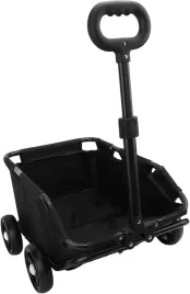 wozek-transporter-dla-zwierzat-lub-na-zakupy-z-wygodna-raczka-czarny