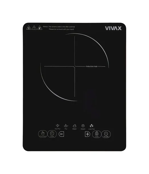 PŁYTA INDUKCYJNA VIVAX JEDNOPALNIKOWA HPI-1500TP