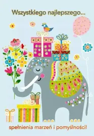 karnet-kw-slon-z-prezentami