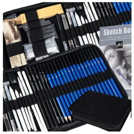 zestaw-do-szkicowania-rysowania-profesjonalny-szkicownik-olowki-54w1-etui