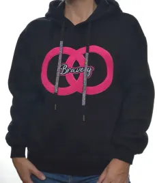 wyprzedaz-damska-bluza-dresowa-na-wiosne-z-kapturem-uni-czarna