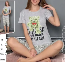 damska-pizama-z-tureckiej-bawelny-z-krotkim-rekawem-na-lato-l-szara-1980