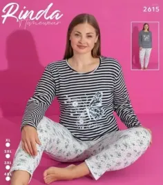 damska-pizama-bawelniana-dlugi-rekaw-dlugie-spodnie-3xl-xxxl-plus-size-2615