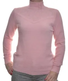 promocja-damski-sweter-z-polgolfem-alpaka-touch-polgolf-xs-s-m-uni-rozowy