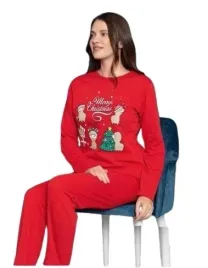 damska-pizama-z-bawelny-ocieplana-swiateczna-na-prezent-zimowa-2xl-xxl