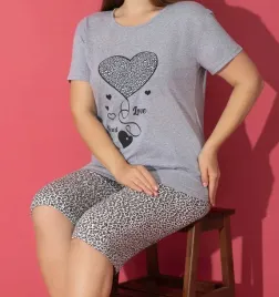 damska-pizama-krotka-bawelniana-z-krotkim-rekawem-na-lato-panterka-xl-9345