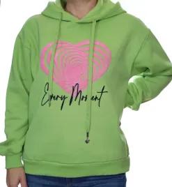 wyprzedaz-damska-bluza-dresowa-na-wiosne-z-kapturem-uni-s-m-l-zielona