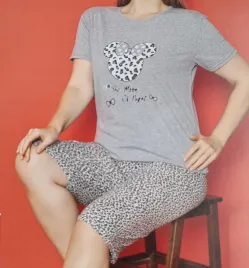 damska-pizama-krotka-bawelniana-z-krotkim-rekawem-na-lato-myszka-xxl-2xl