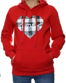 wyprzedaz-damska-bluza-dresowa-kangurka-z-kapturem-czerwona-serce-xl