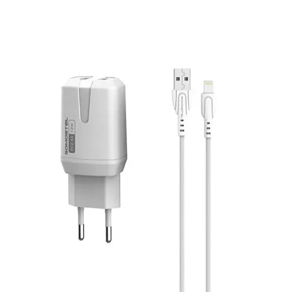 ladowarka-sieciowa-24a-2xusb-dual-kabel-iphone-stan-nowy
