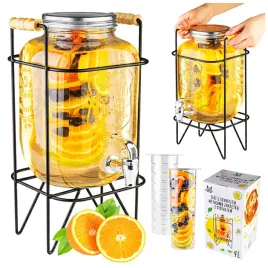 sloj-z-kranikiem-4l-na-wode-lemoniade-napoje-sloik-na-stojaku-z-uchwytami