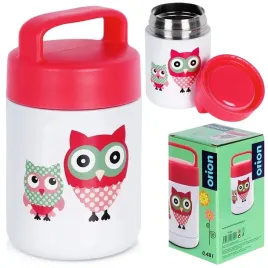 termos-obiadowy-termiczny-stalowy-dzieciecy-dla-dzieci-sowa-orion-450ml