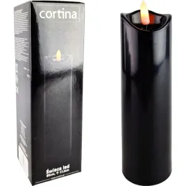 led-swieca-3-20-wax-duza-5cm-x-175cm-black