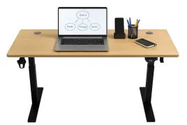 biurko-regulowane-140cm-elektryczne-regulacja-wysokosci-72-118cm-olcha-led