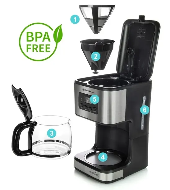 ekspres-do-kawy-przelewowy-programator-first-900w-first-austria-sterowanie-elektroniczne