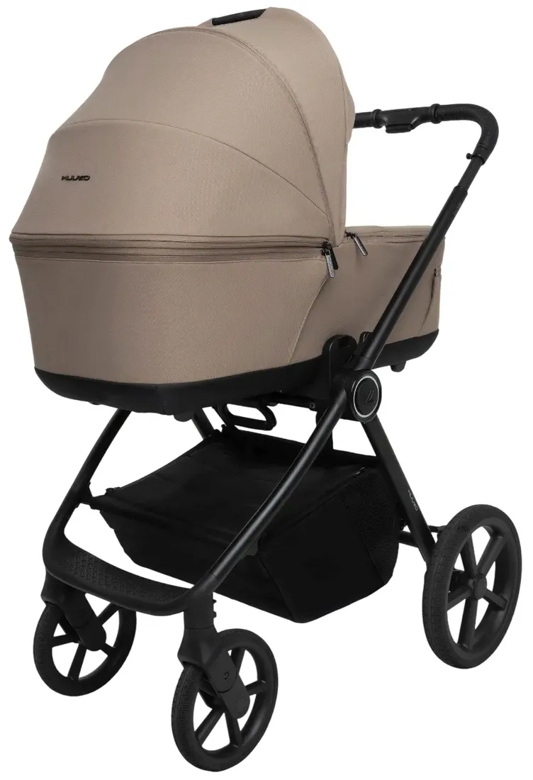 wozek-2w1-muuvo-one-praline-adaptery-stan-nowy