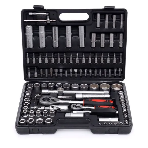 Zestaw Kluczy Nasadowych 108 Elementów TORX WALIZKA