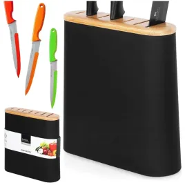 stojak-organizer-na-noze-czarny-z-przegrodkami-excellent-houseware-23x8-cm