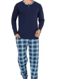 pizama-meska-klasyczna-na-prezent-dlugi-rekaw-dlugie-spodnie-bawelna-xl