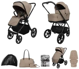 wozek-4w1-muuvo-one-praline-fotelik-astrid-i-size-baza-isofix