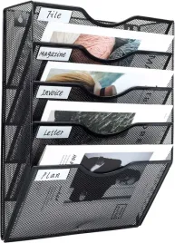 eleganckie-polki-na-dokumenty-metalowy-nascienny-organizer-5-polek-czarny