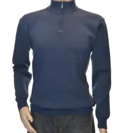 meski-sweter-ze-stojka-polgolf-rozpinany-na-zamek-m-niebieski-melanz-s8580