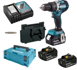 makita-dhp484rfj-18-v-wkretarka-2x30ah-dc18rc-wal