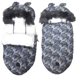 spiworek-wozka-fotelika-sanek-z-uszami-futerko-ocieplany-niemowlecy-100-cm