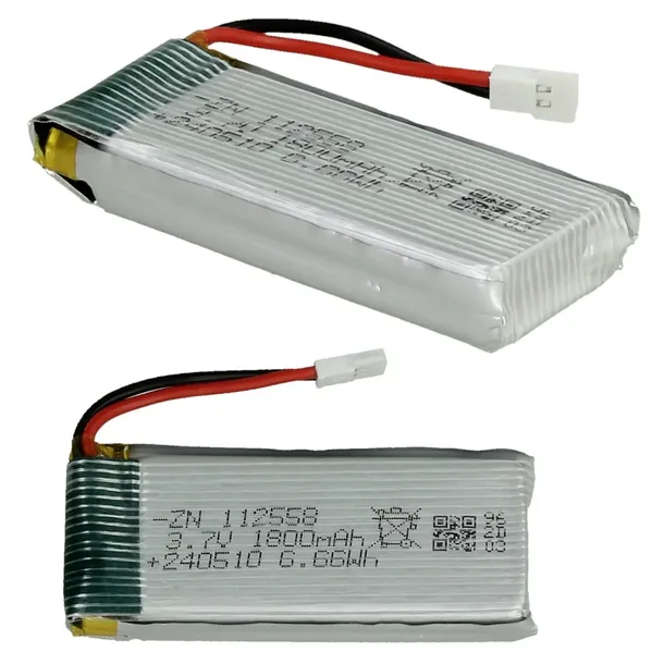 Bateria Zapasowa Dodatkowa Akumulator do Drona 1800mAh 61x25x10mm typ Molex