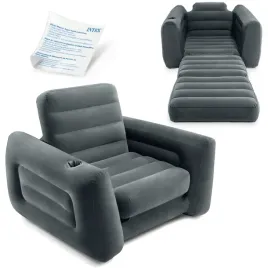 pompowany-fotel-materac-rozkladany-lezanka-flokowana-super-materac-intex