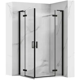 kabina-prysznicowa-80x90-czarna-uchylna-narozna-rea-hugo-double-black
