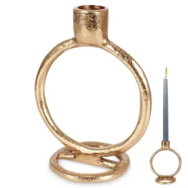 swiecznik-aluminiowy-zloty-stojak-na-swieczke-home-styling-collection-15cm