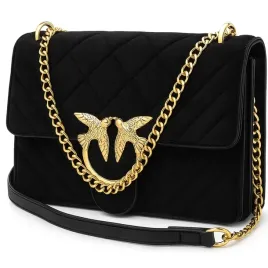 torebka-damska-kopertowka-listonoszka-czarna-zamsz-lancuszek-pasek-ptaszki