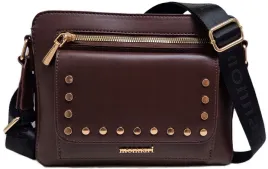 torebka-brazowa-listonoszka-monnari-pasek-logo