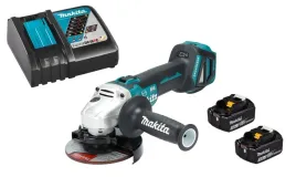 makita-aku-szlifierka-katowa-lxt-18v-125mm-2x5ah-bl1850-dc-18rc-dga513z