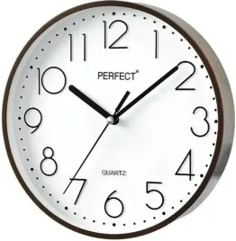 zegar-scienny-analogowy-fx5814-brazowy-o-22cm-idealny-na-prezent