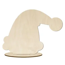 czapka-mikolaja-dla-dzieci-10szt-do-malowania-figurka-na-stojaku-ze-sklejki